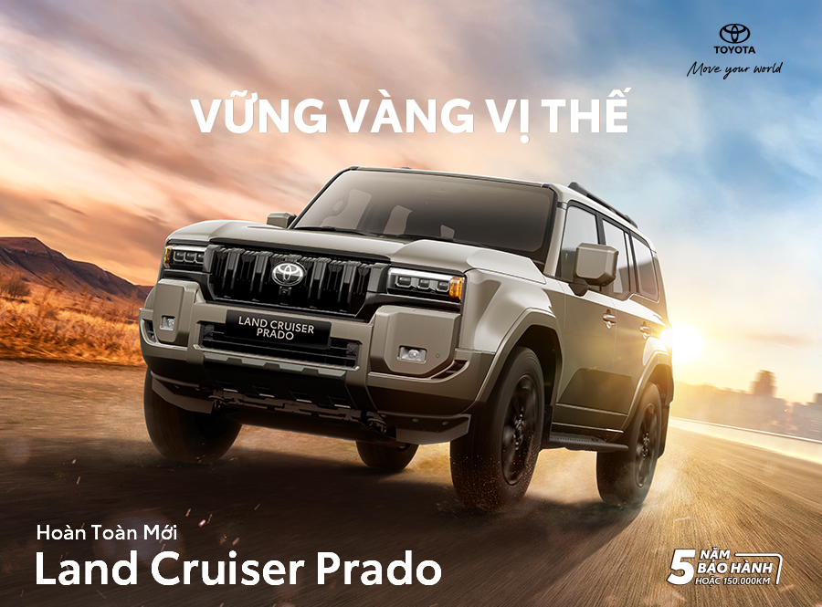 ‚ú®RA M·∫ÆT LAND CRUISER PRADO HO√ÄN TO√ÄN M·ªöI‚ú®