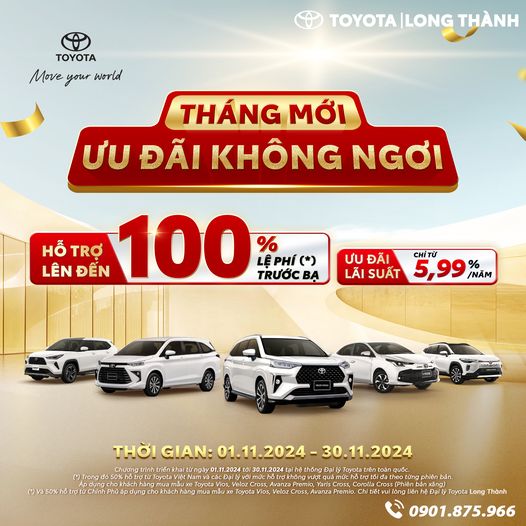 TH√ÅNG 11 NG·∫¨P TR√ÄN ∆ØU ƒê√ÉI - L√ÅI X·∫æ M·ªöI TOYOTA